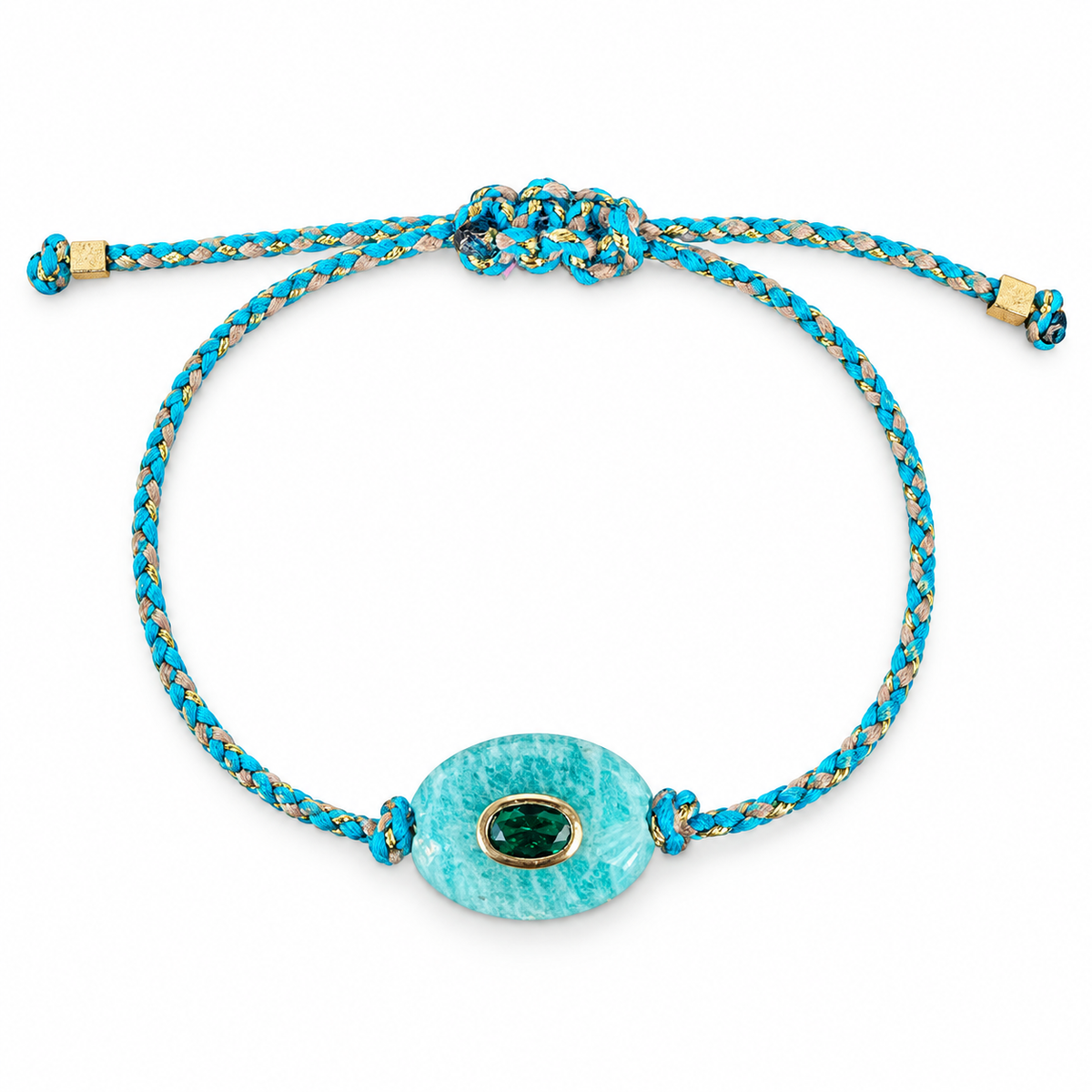 Pulseira Pedra Natural e Zircônia