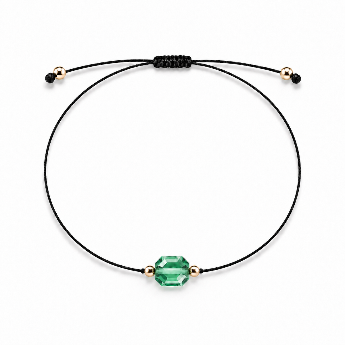 Pulseira Cristal Áurea Moeda Black