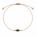 Pulseira Briolette de Vidro