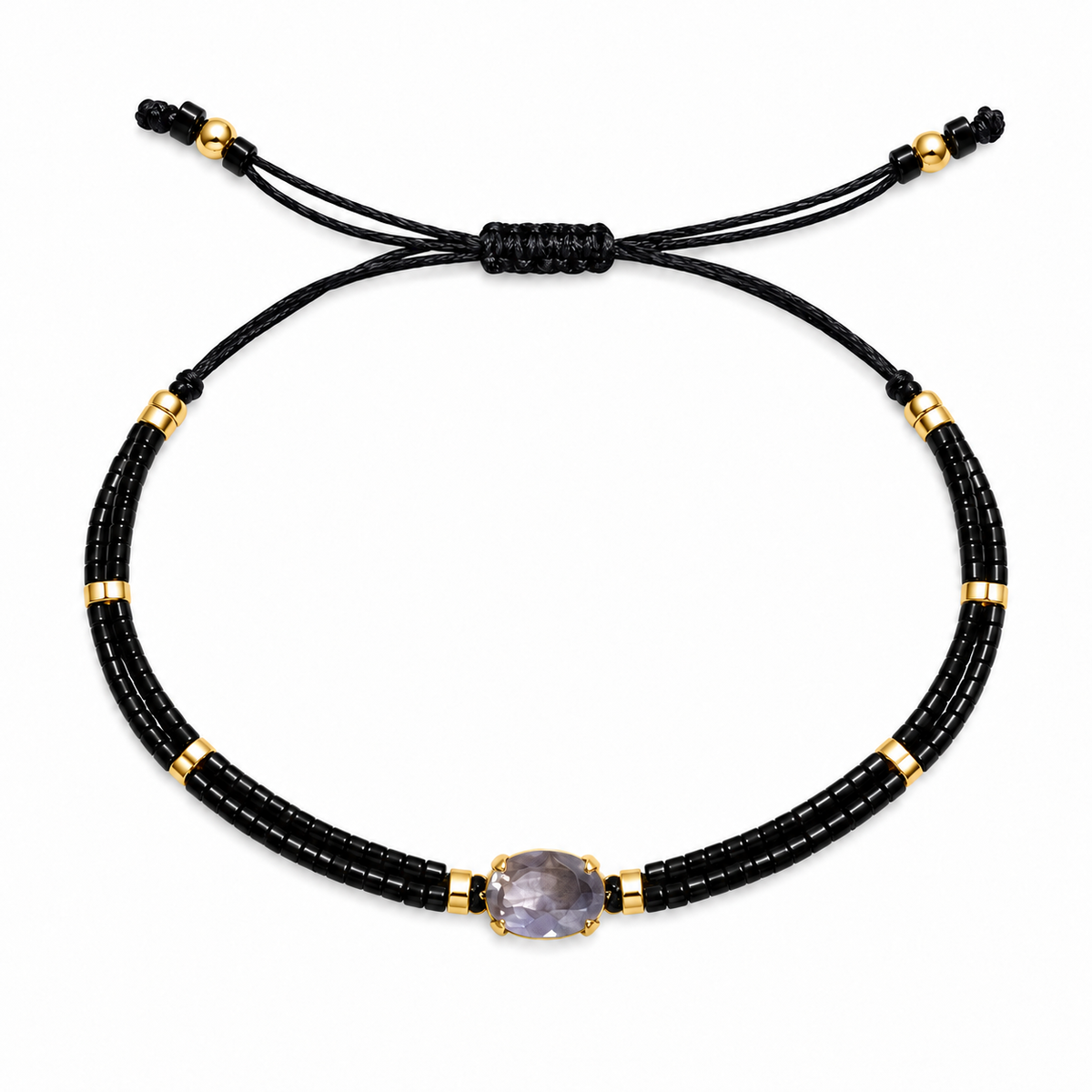 Pulseira Miçanga e Cristais