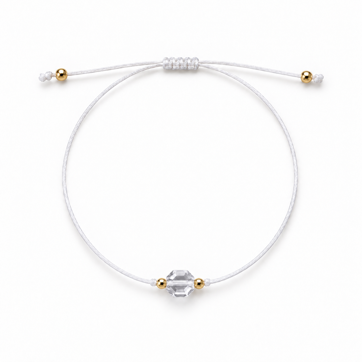 Pulseira Cristal Áurea Moeda