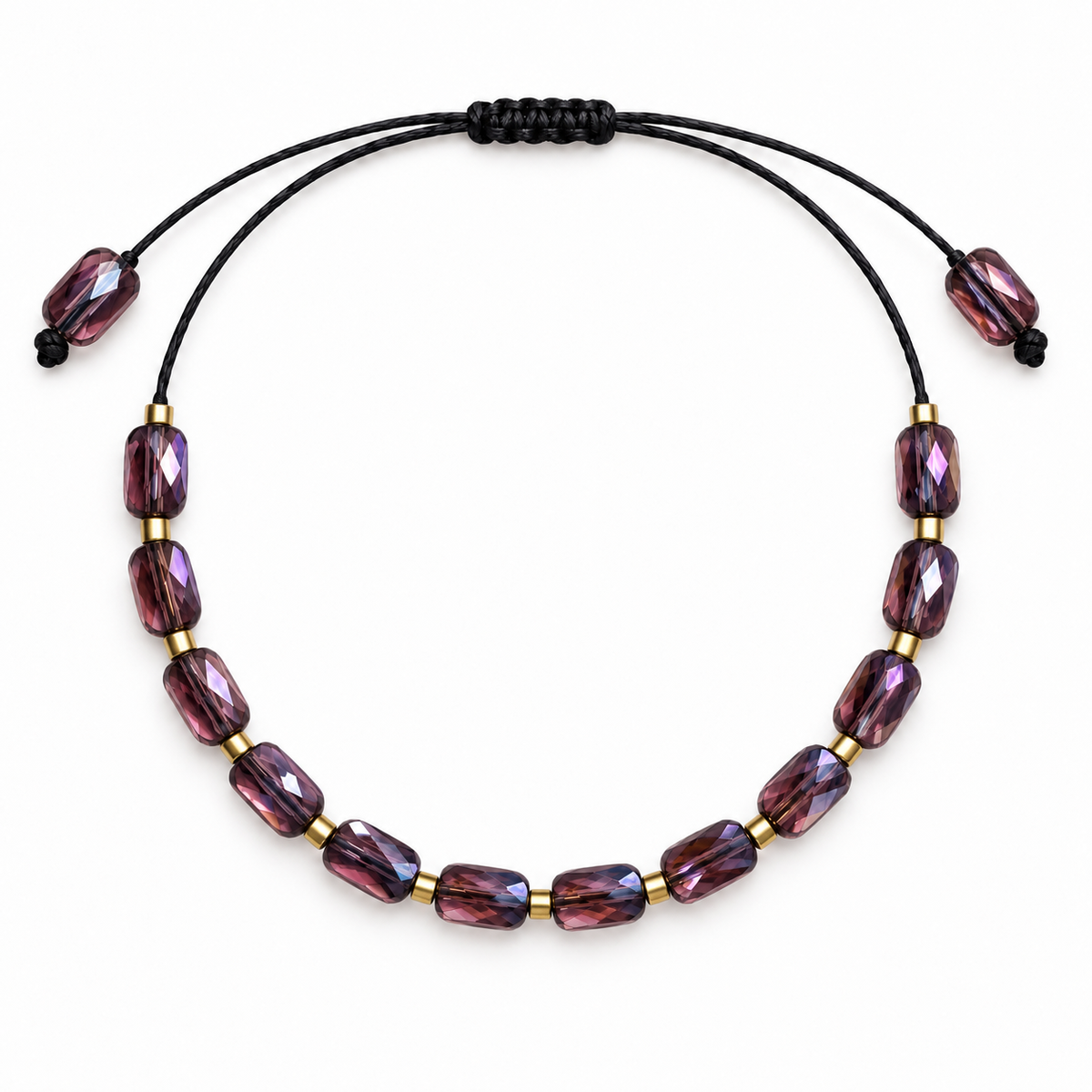 Pulseira Cristal Áurea Cheia