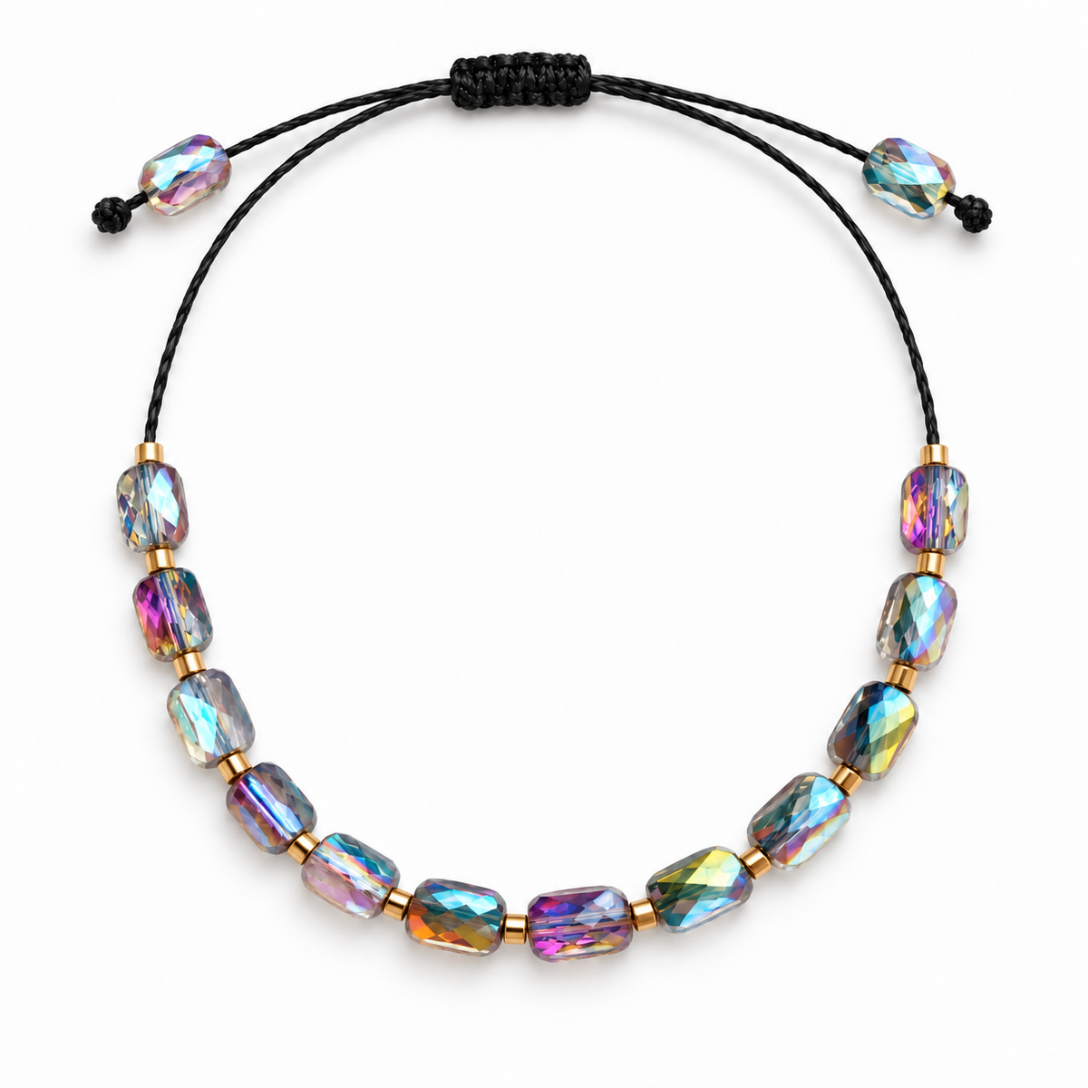 Pulseira Cristal Áurea Cheia