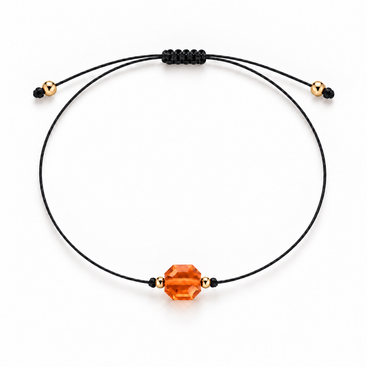 Pulseira Cristal Áurea Moeda Black