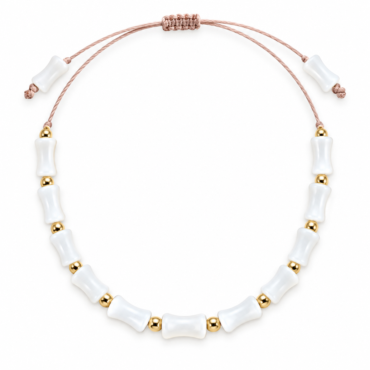 Pulseira Concha Natural Cheia