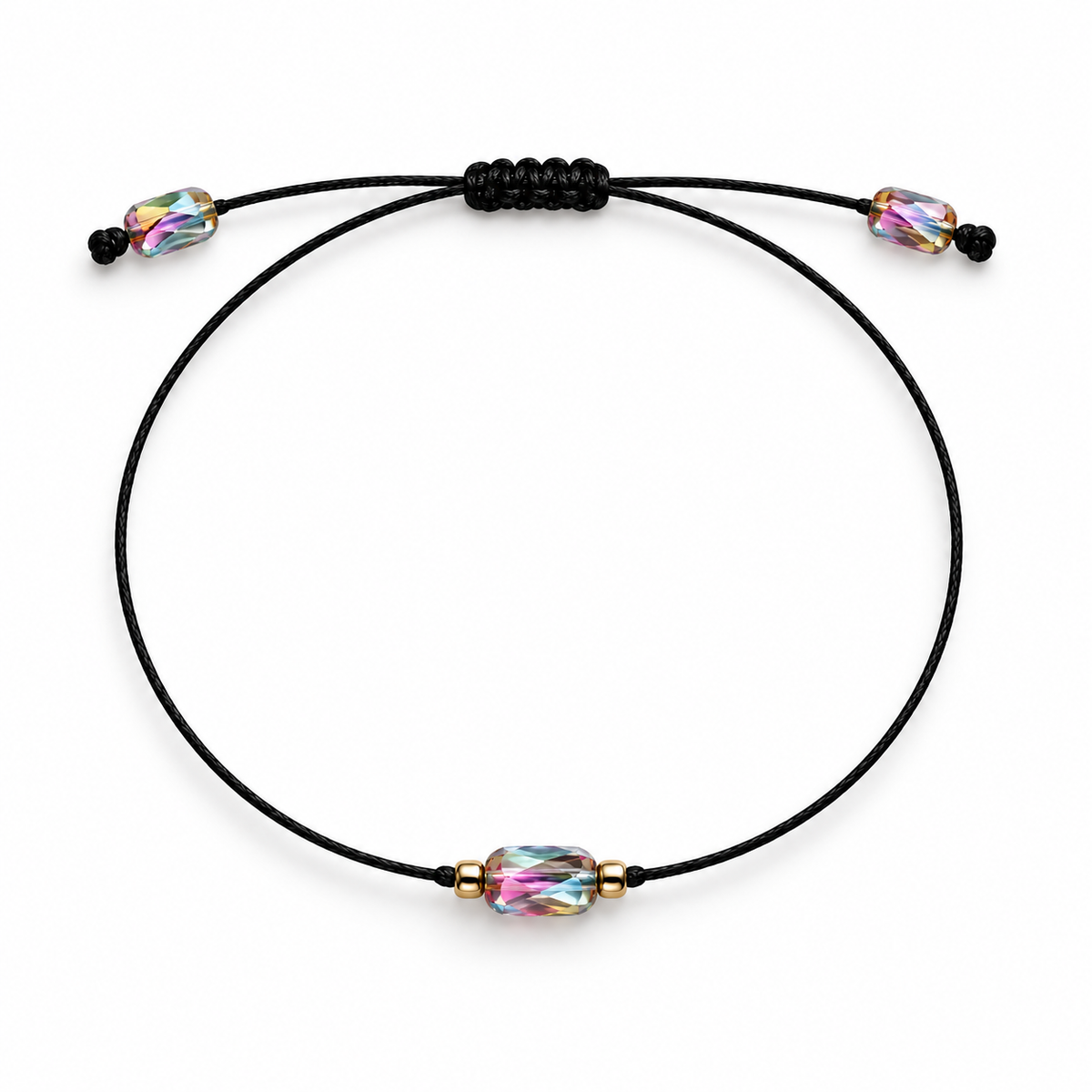 Pulseira Cristal Áurea