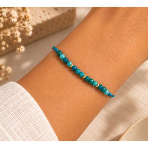 Pulseira Cristais Médios