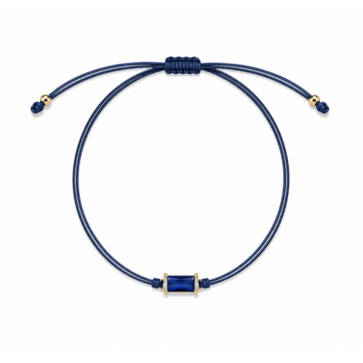 Pulseira Cristal Retangular