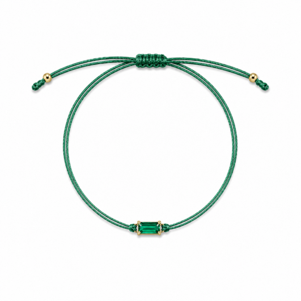 Pulseira Cristal Retangular