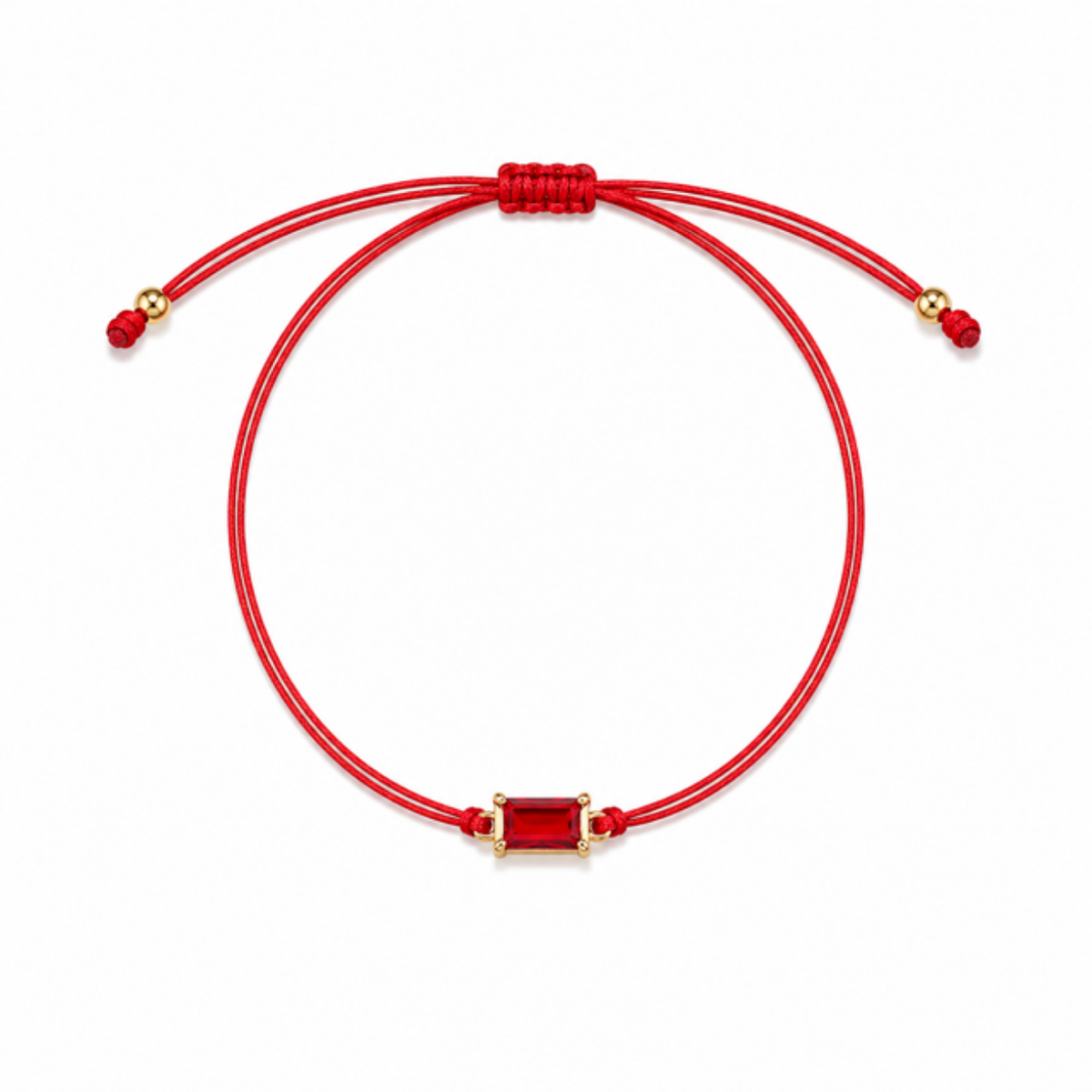 Pulseira Cristal Retangular